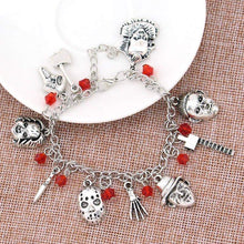 Load image into Gallery viewer, Horror Charm Bracelet