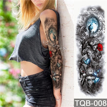 Load image into Gallery viewer, Edgy Fake Tattoo Sleeve