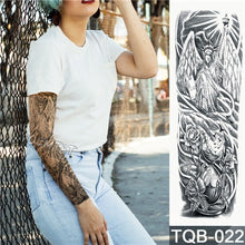 Load image into Gallery viewer, Edgy Fake Tattoo Sleeve